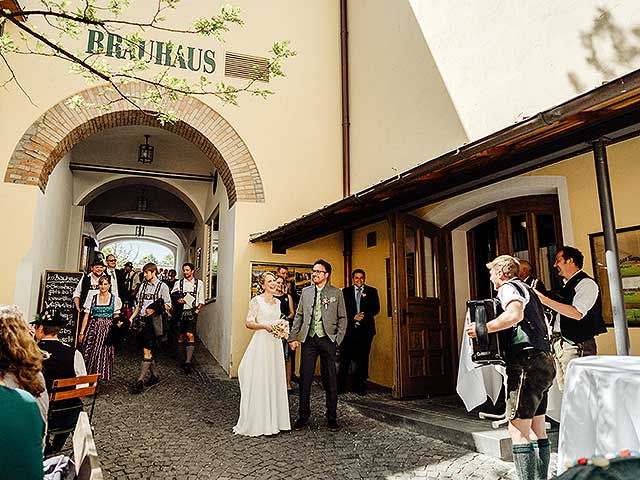 Hochzeit im Brauhaus